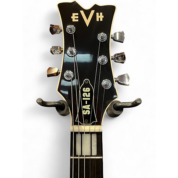 Used EVH SA126 TRANSPARENT PURPLE Hollow Body Electric Guitar