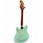 Used Fender Tom Delonge Starcaster Surf Green Hollow Body Electric Guitar