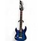 Used Ibanez GRX70QAL Left-Handed Blue Solid Body Electric Guitar thumbnail