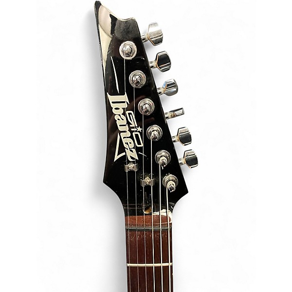 Used Ibanez GRX70QAL Left-Handed Blue Solid Body Electric Guitar