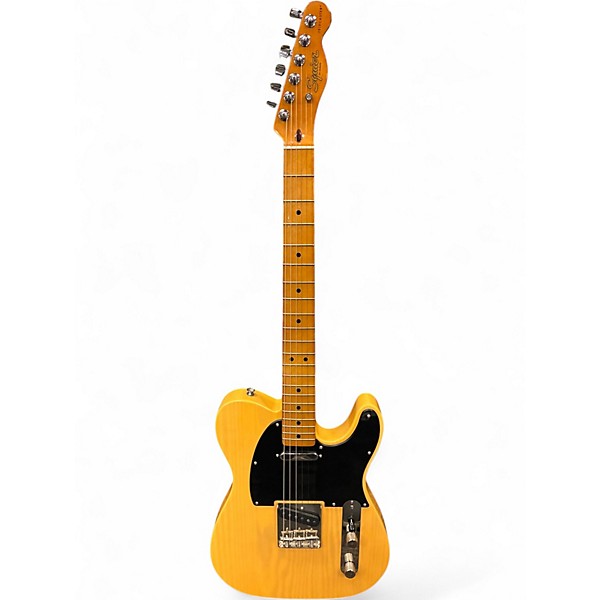 Used Squier Classic Butterscotch Blonde Solid Body Electric Guitar