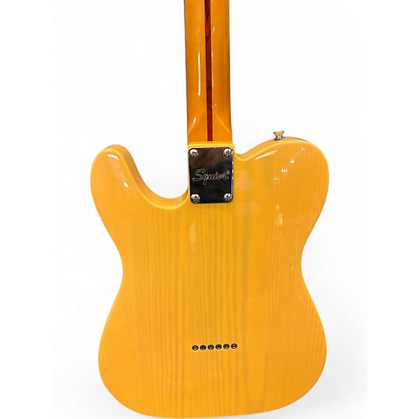 Used Squier Classic Butterscotch Blonde Solid Body Electric Guitar