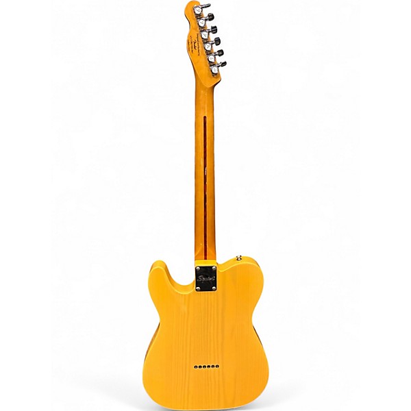 Used Squier Classic Butterscotch Blonde Solid Body Electric Guitar