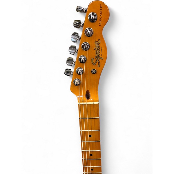 Used Squier Classic Butterscotch Blonde Solid Body Electric Guitar