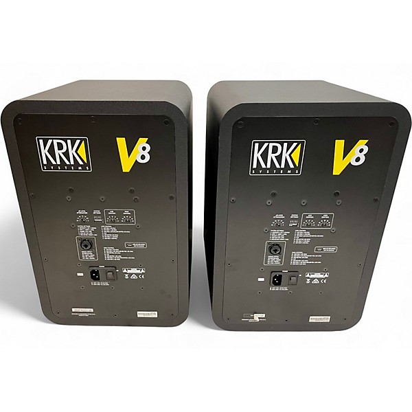 Used KRK v8 series 4 PAIR Powered Monitor