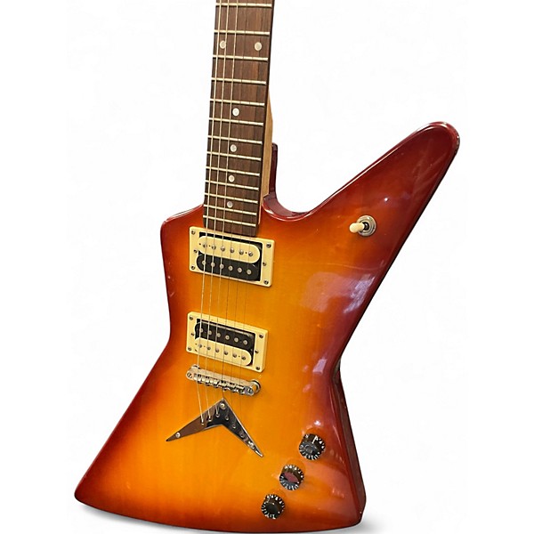 Used Dean ZX Select Quilt Top 2 Color Sunburst Solid Body Electric Guitar