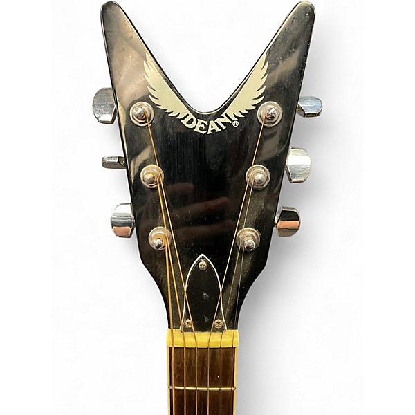 Used Dean VCO Black Acoustic Electric Guitar