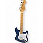 Used Fender Deluxe Players Stratocaster Sapphire Blue Trans Solid Body Electric Guitar thumbnail