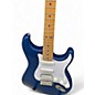 Used Fender Deluxe Players Stratocaster Sapphire Blue Trans Solid Body Electric Guitar