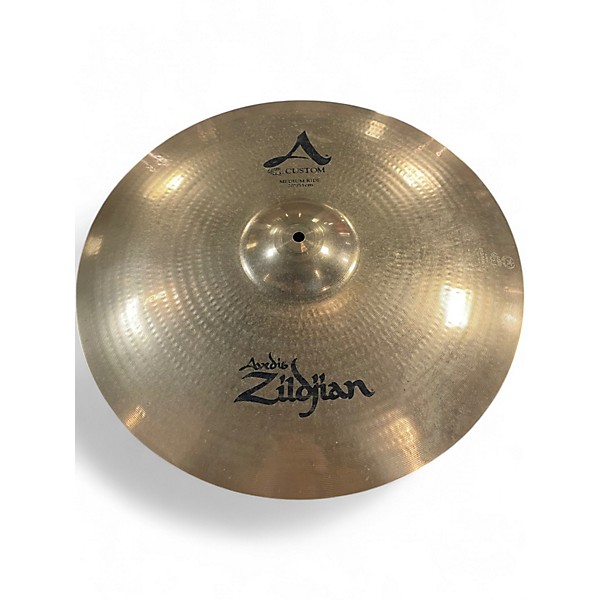 Used Zildjian 20in A Custom Medium Ride Cymbal