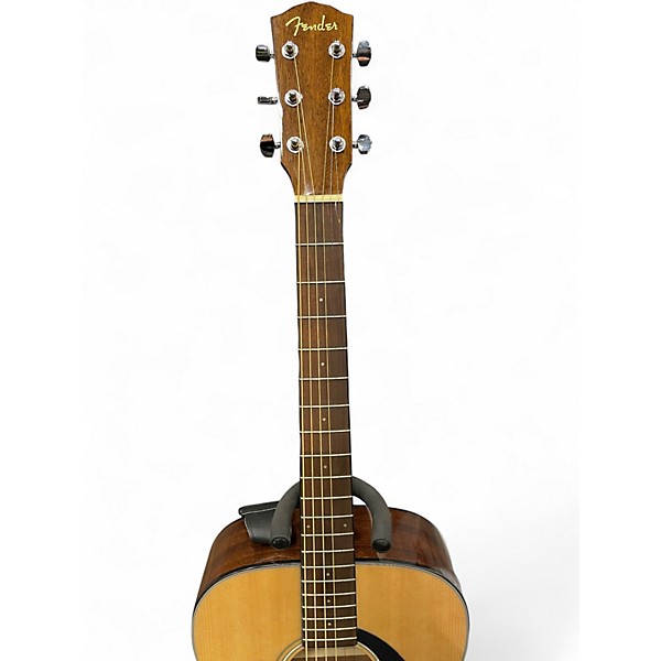 Used Fender CD60 Dreadnought Natural Acoustic Guitar