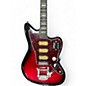 Used Fender jazzmaster gold foil red Solid Body Electric Guitar