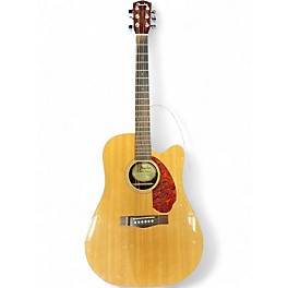 Used Fender CD-140SCE Natural Acoustic Electric Guitar