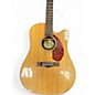 Used Fender CD-140SCE Natural Acoustic Electric Guitar