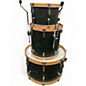 Used Franklin 3 Piece MAHOGANY TRANSPARENT EMERALD Drum Kit thumbnail