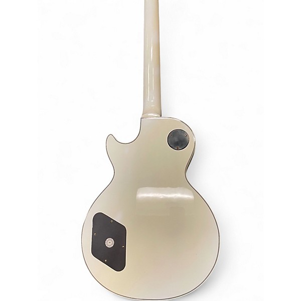 Used Epiphone Les Paul Custom Antique White Solid Body Electric Guitar