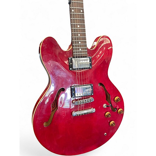 Used Epiphone Dot Cherry Hollow Body Electric Guitar