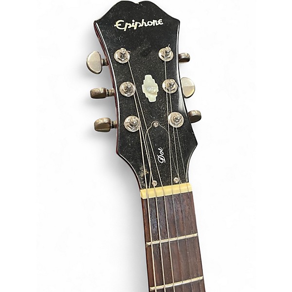 Used Epiphone Dot Cherry Hollow Body Electric Guitar