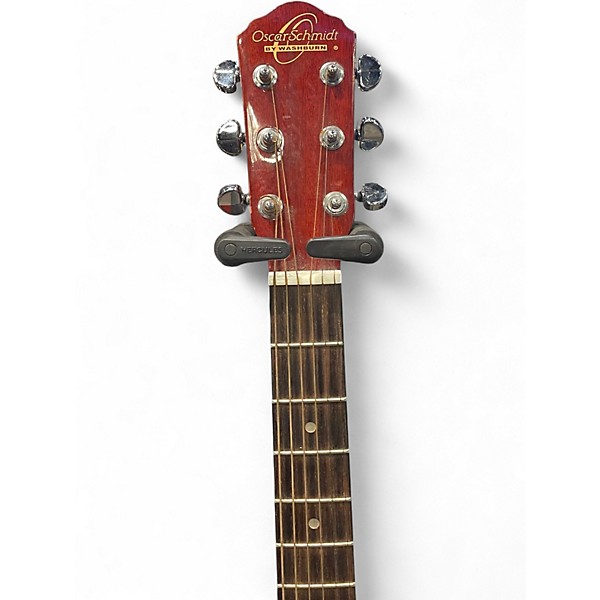 Used Oscar Schmidt OG2QHS Foto Flame Acoustic Guitar