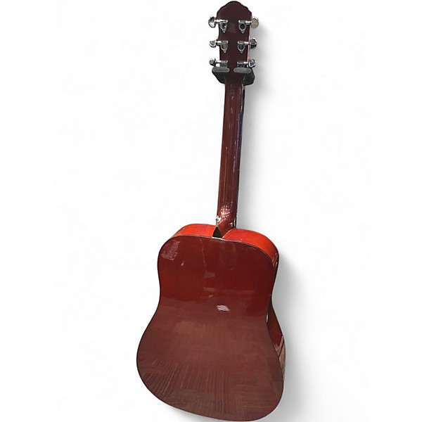 Used Oscar Schmidt OG2QHS Foto Flame Acoustic Guitar