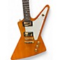 Used Epiphone Korina Explorer Trans Orange Electric Bass Guitar