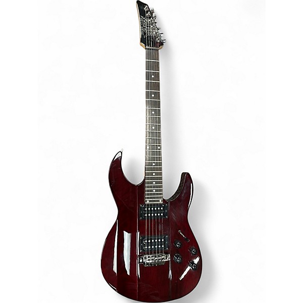 Used Line 6 JTV89F James Tyler Variax BLOOD RED Solid Body Electric Guitar