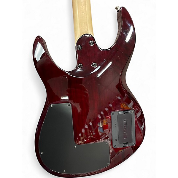 Used Line 6 JTV89F James Tyler Variax BLOOD RED Solid Body Electric Guitar