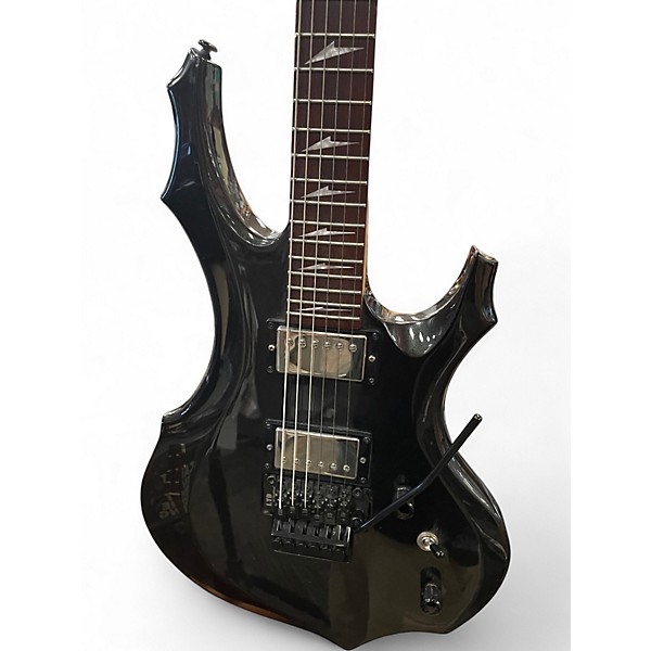 Used ESP LTD F-200 Grey Sparkle  Solid Body Electric Guitar