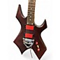 Used B.C. Rich Warlock Red Crackle Solid Body Electric Guitar