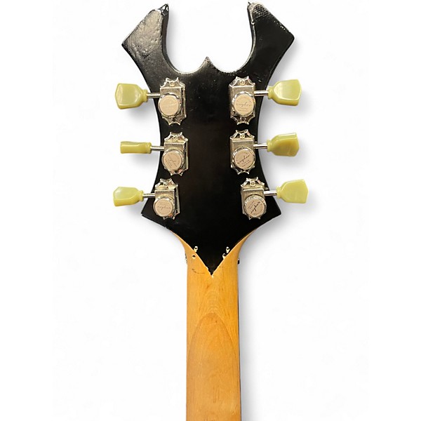 Used B.C. Rich Warlock Red Crackle Solid Body Electric Guitar