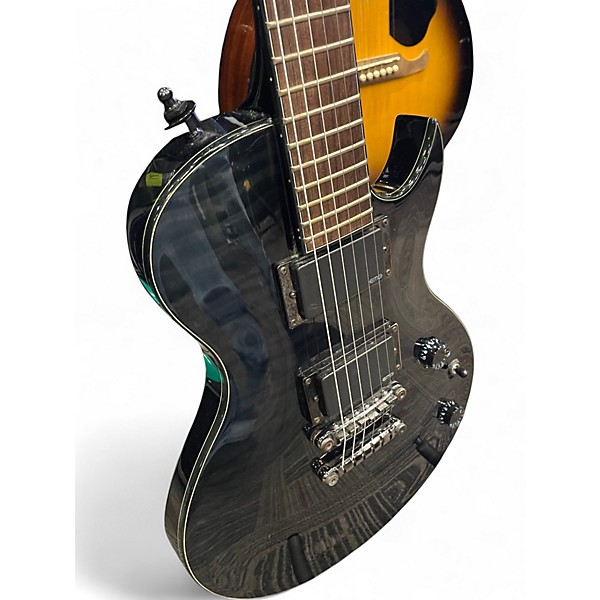 Used Ibanez ARZ800 Black Solid Body Electric Guitar