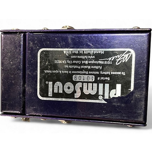 Used Fulltone PLS Plimsoul Distortion Effect Pedal