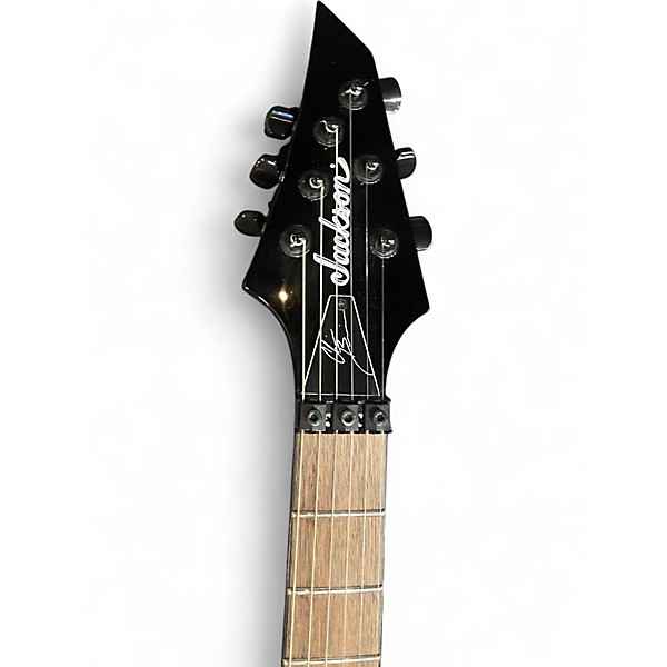 Used Jackson Chris Broderick Pro Series Solo 6 FLOYD ROSE BLACK Solid Body Electric Guitar