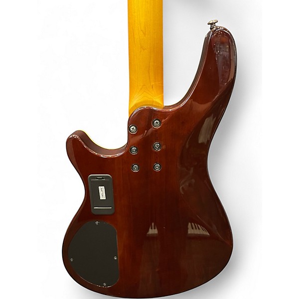 Used Schecter Guitar Research Omen Extreme 4 String 2 Color Sunburst Electric Bass Guitar
