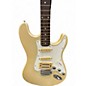 Used Memphis STRAT COPY Cream Solid Body Electric Guitar