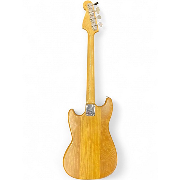 Vintage 1978 Fender MUSICMASTER Natural Electric Bass Guitar