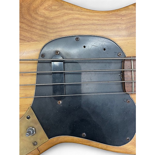 Vintage 1978 Fender MUSICMASTER Natural Electric Bass Guitar