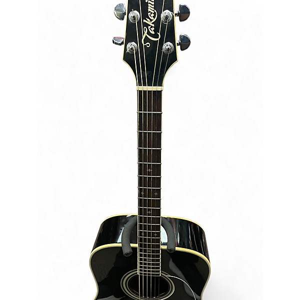 Used Takamine F341 Black Acoustic Guitar