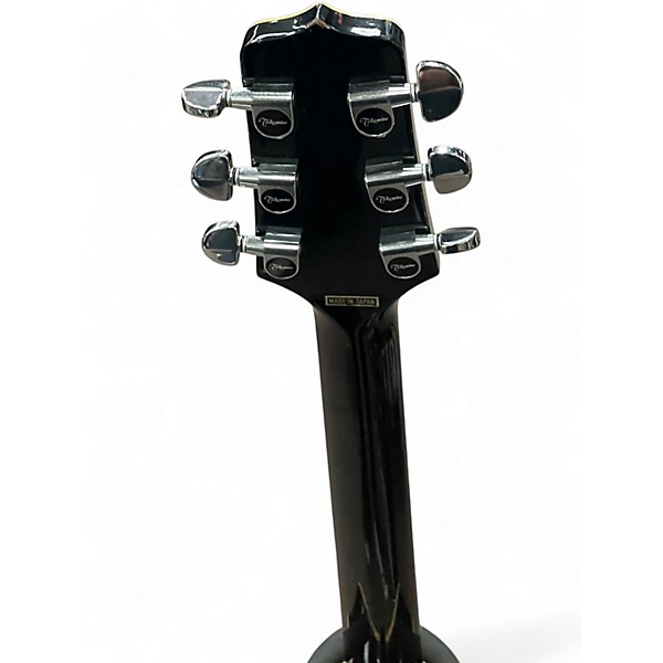 Used Takamine F341 Black Acoustic Guitar