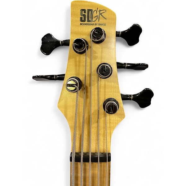 Used Ibanez SR5FMDX2 Natural Electric Bass Guitar