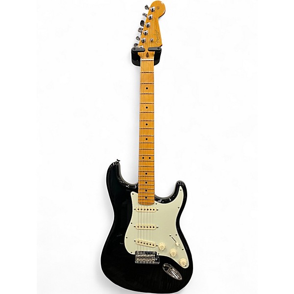 Used Fender American Professional II Stratocaster Black Solid Body Electric Guitar
