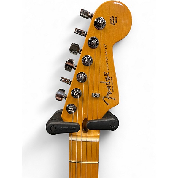 Used Fender American Professional II Stratocaster Black Solid Body Electric Guitar
