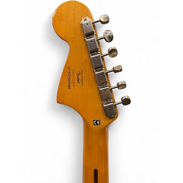 Used 2019 Squier CLASSIC VIBE 70S JAGUAR Sunburst Solid Body Electric Guitar
