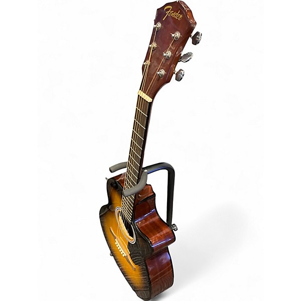 Used Fender FA135CE Concert 2 Tone Sunburst Acoustic Electric Guitar