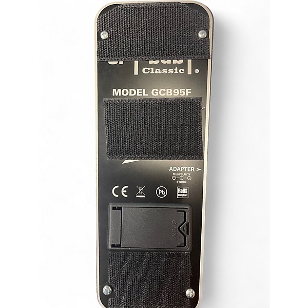 Used Dunlop GCB95F Crybaby Classic Wah With Fasel Inductor Effect Pedal