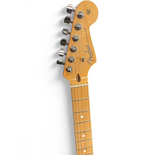 Used Fender GC USA Pro Stratocaster HSS Olympic White Solid Body Electric Guitar
