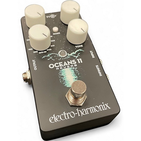 Used Electro-Harmonix Oceans 11 Reverb Effect Pedal