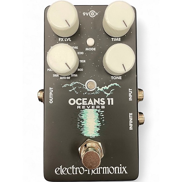 Used Electro-Harmonix Oceans 11 Reverb Effect Pedal