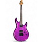 Used Sterling by Music Man Luke LK100 Purple Sparkle Solid Body Electric Guitar thumbnail