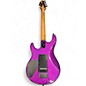 Used Sterling by Music Man Luke LK100 Purple Sparkle Solid Body Electric Guitar